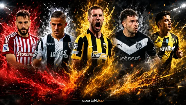 Κυριακή φωτιά στη Super League: Άρης–ΟΦΗ, παγίδα για ΠΑΟΚ και δύσκολες έξοδοι για Ολυμπιακό–ΑΕΚ