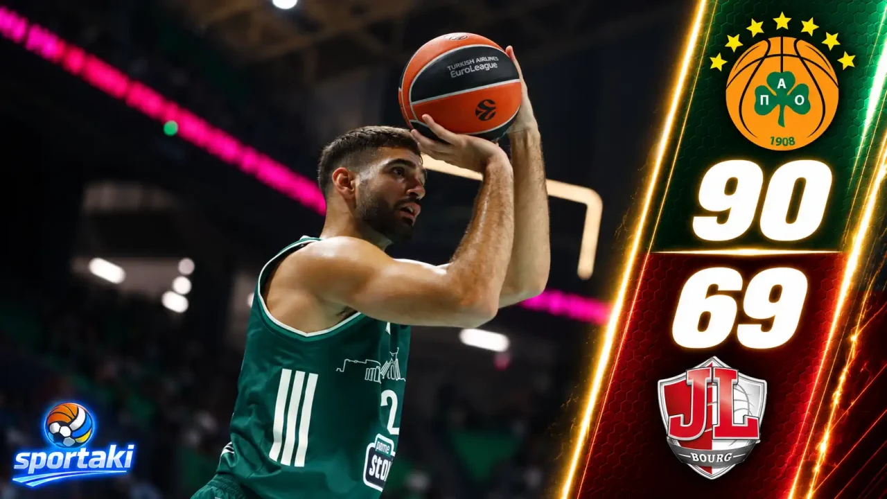 Ο Ζοτς γύρισε, το T-Center σείστηκε: 90-69 τη Μπουργκ και σήμερα τελικός με ΠΑΟΚ